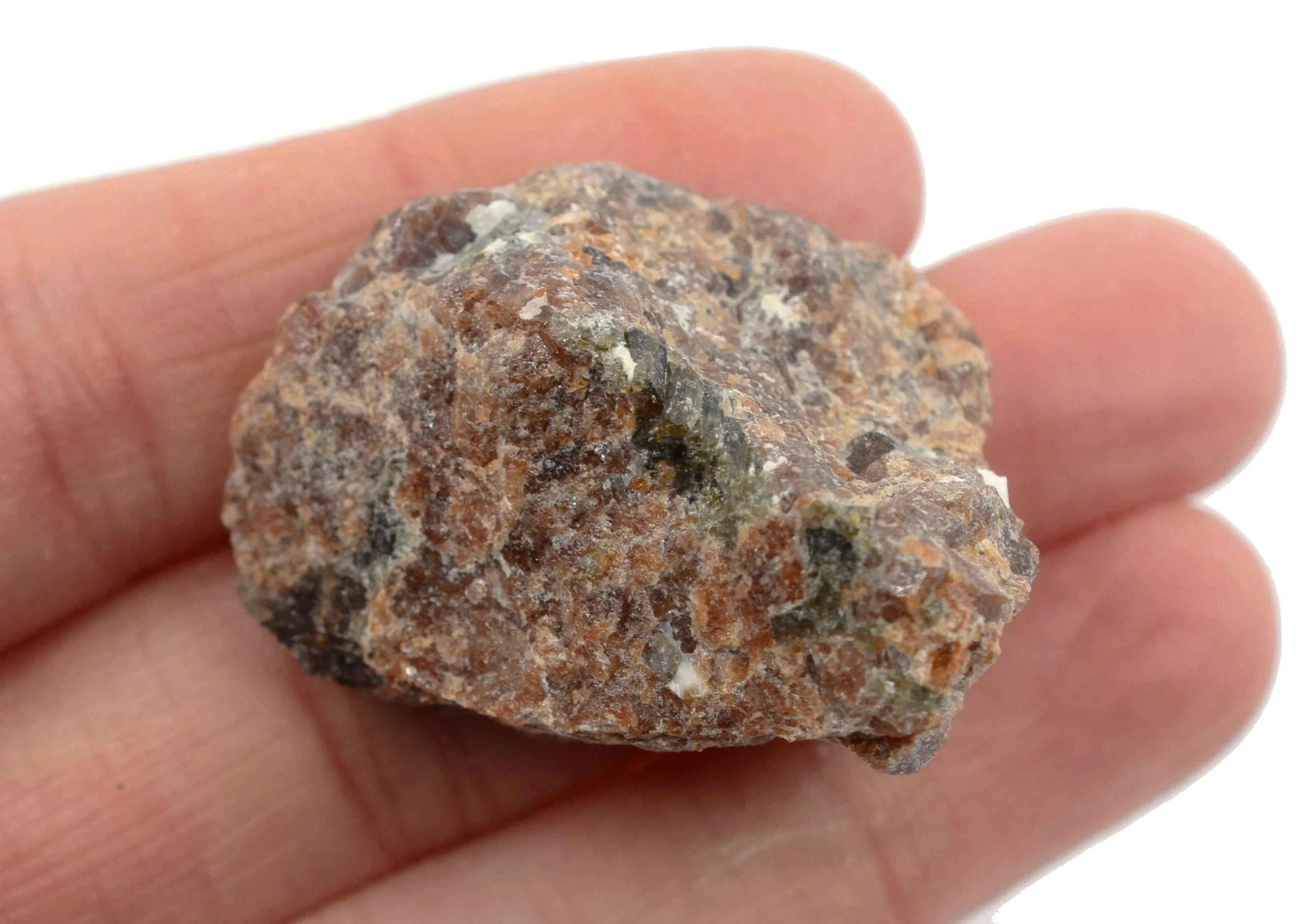 12PK Raw Garnet, Mineral Specimens - Approx. 1" - Geologist Selected & Hand Processed - Great for Science Classrooms - Class Pack - Eisco Labs