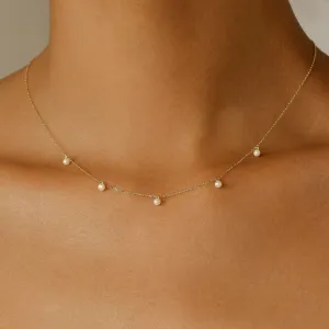 14K Gold Peace Lover Choker