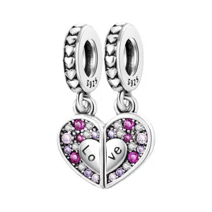 925 Silver Plated Bracelet Charm