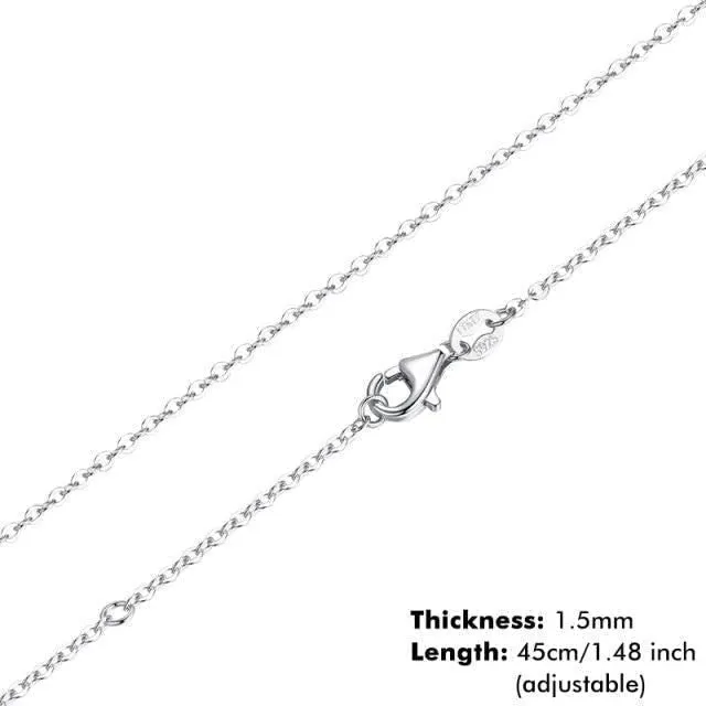 925 Sterling Silver Bohemian Dream Catcher Pendant Necklace Charm Jewelry Without Chain