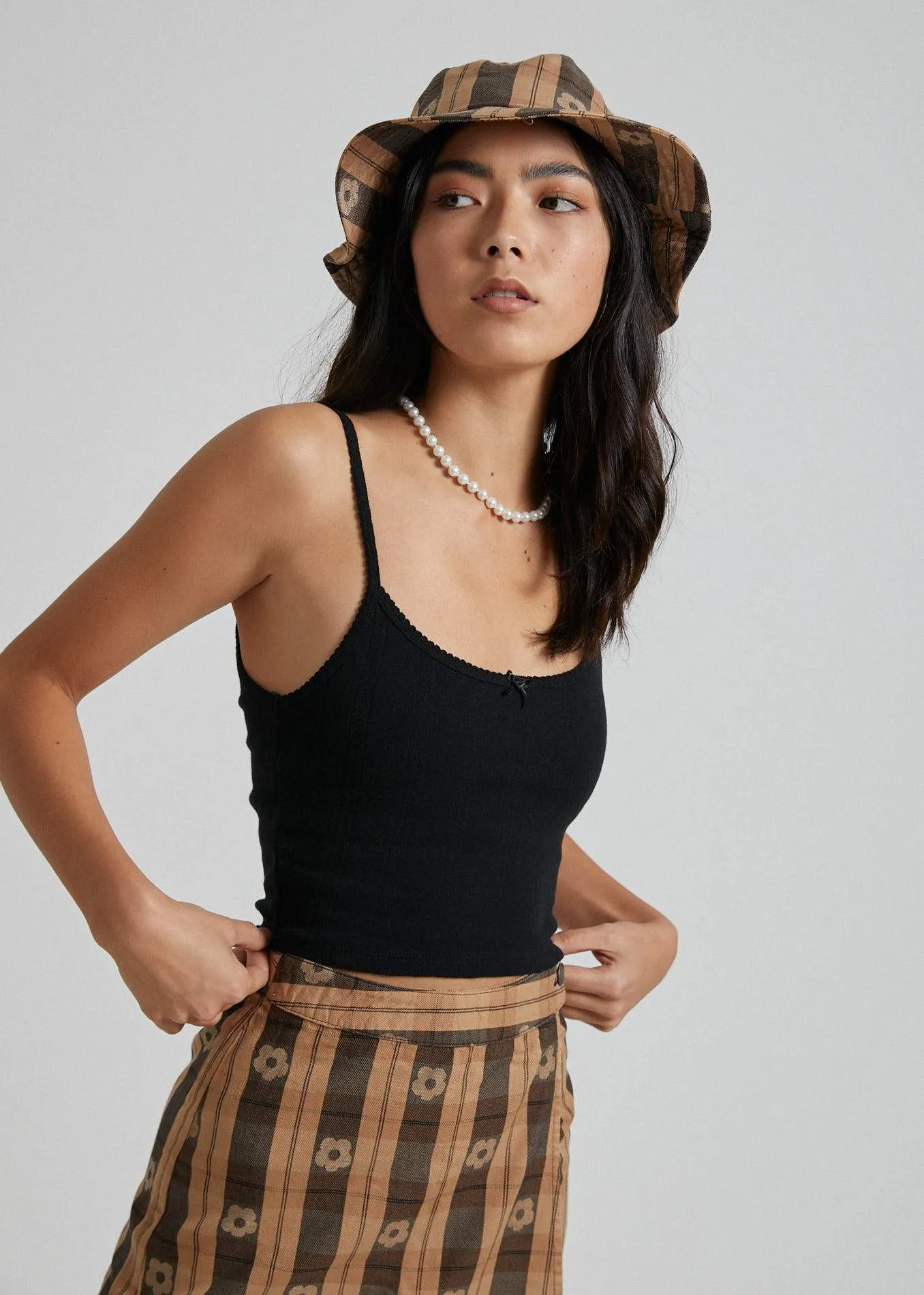 Afends Womens Sharona  - Singlet - Black