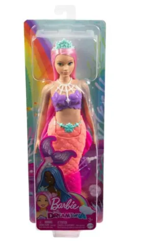 Babrie Dreamtopia Core Mermaid Doll Light Pink Hair