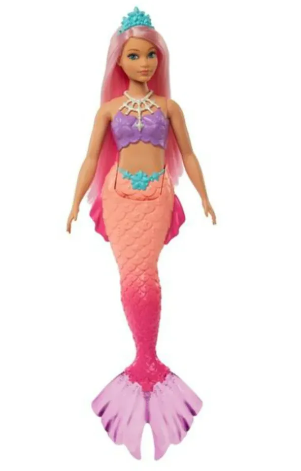 Babrie Dreamtopia Core Mermaid Doll Light Pink Hair