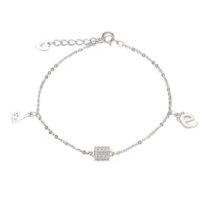 Barrel and Love Letter Charm Bracelet
