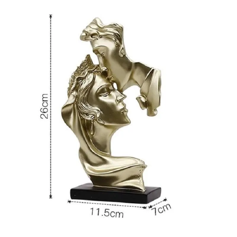 Beautiful couple statue