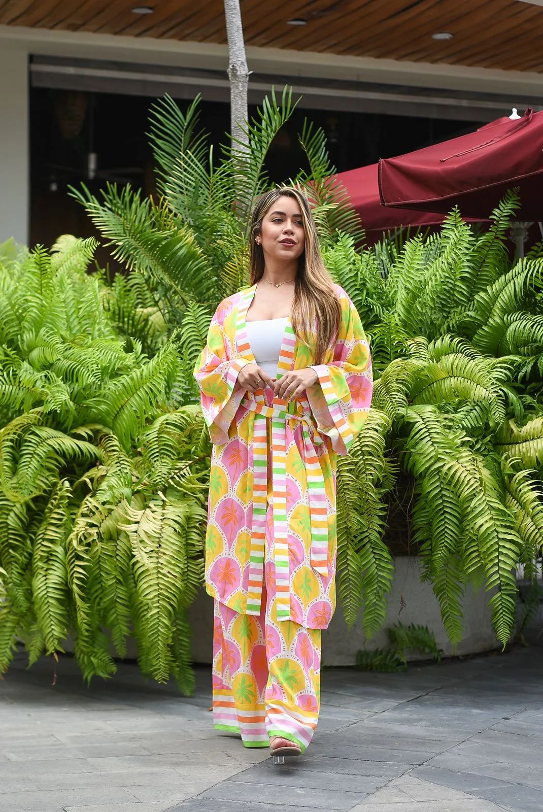 beautiful printed cardigan