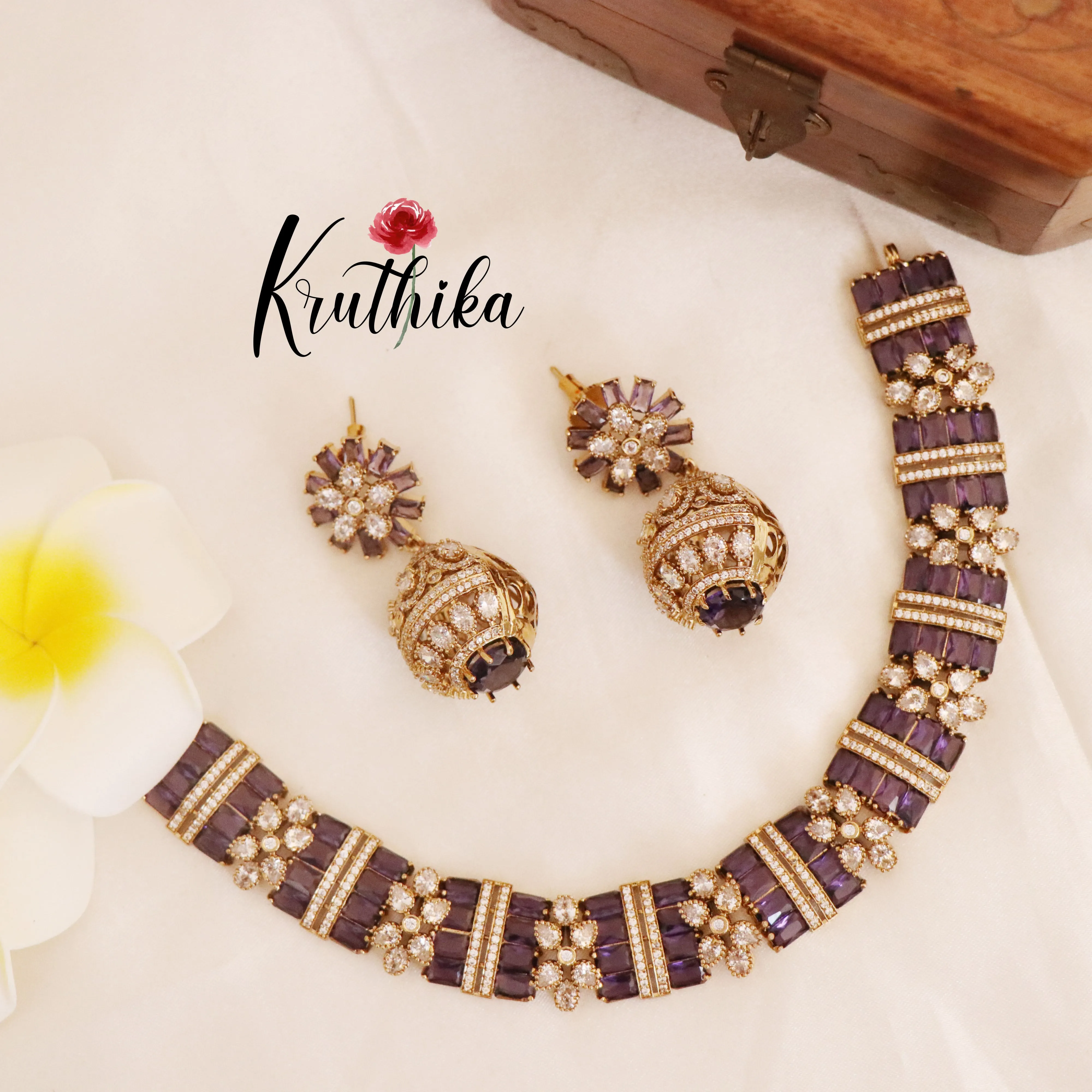 Beautiful Victorian Jadau Chocker NC1753