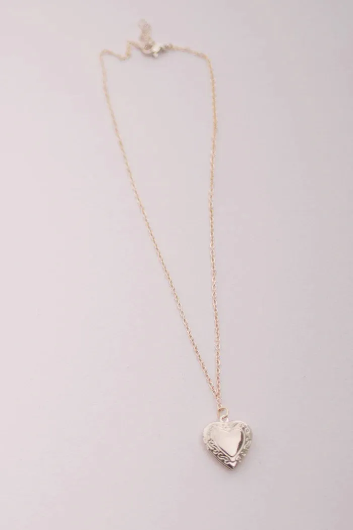 Boutique Rose Gold Locket Necklace