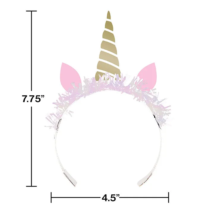 Bulk Sparkle Unicorn Tiaras (48 per Case)