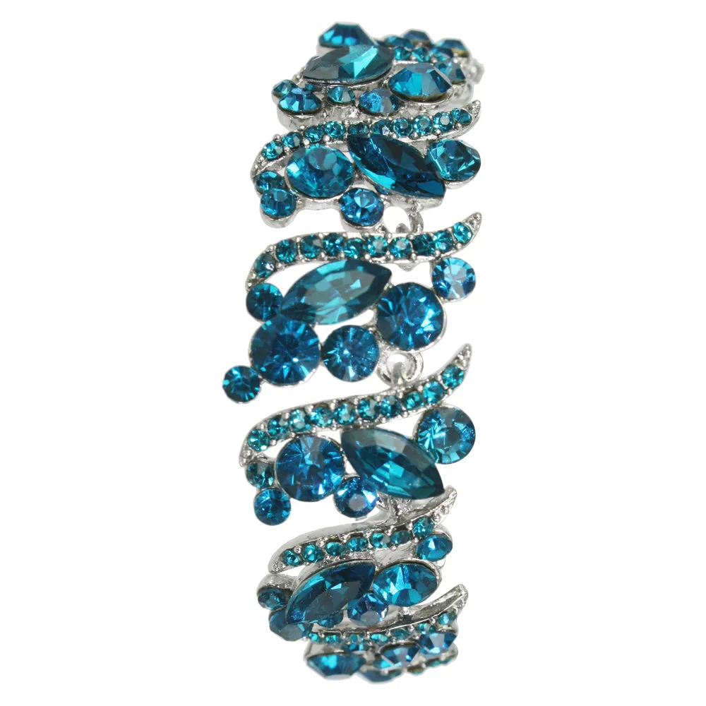 Carmen Bracelet - Blue Zircon