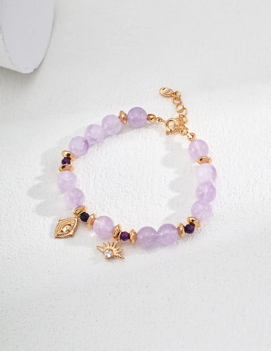Celestial Amethyst Radiance Bracelet