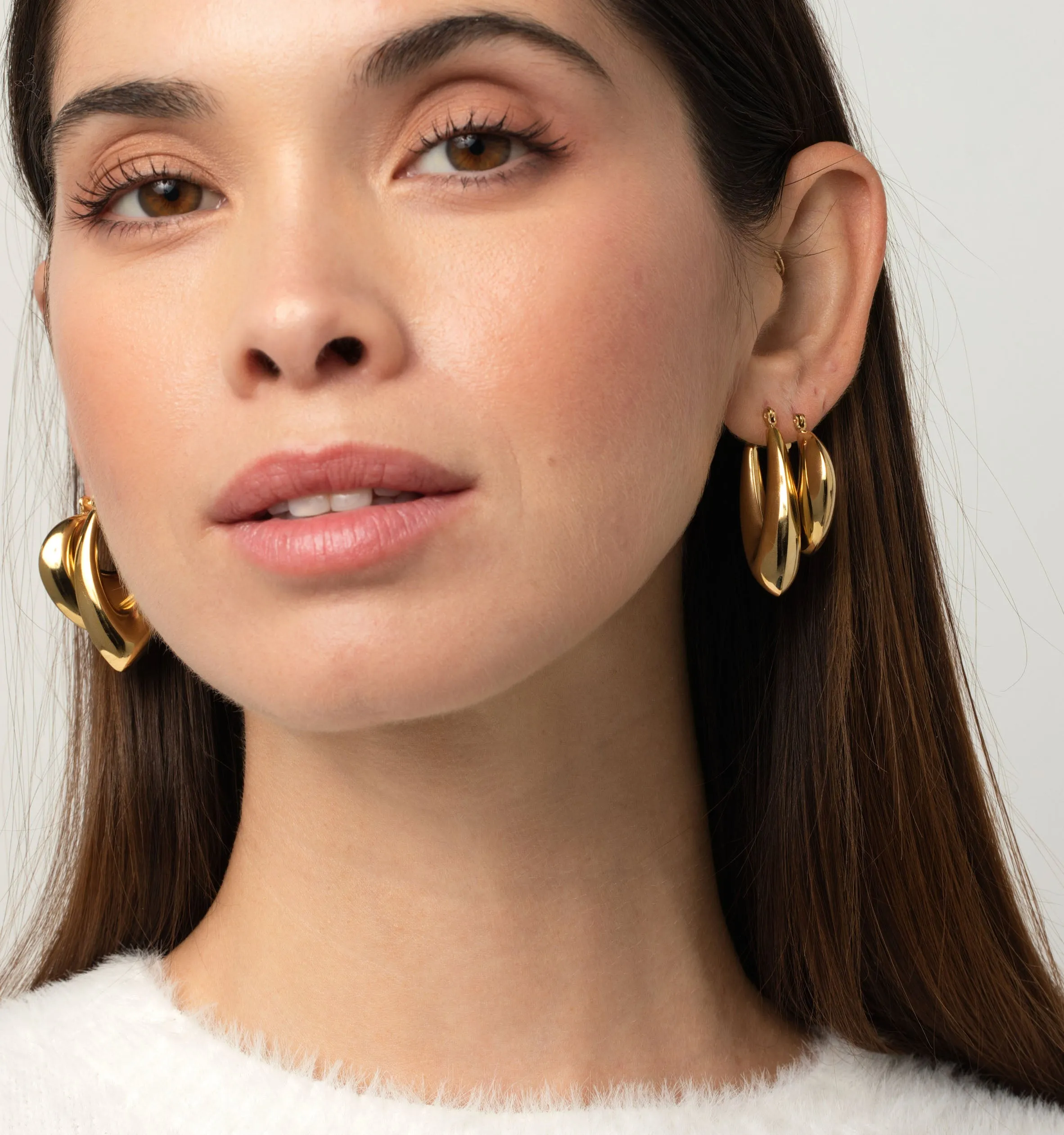 Cindy Hoops Earrings