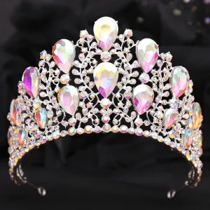 Classic Crystal Tiaras and Crowns Pageant Party Prom Wedding Hair Jewelry Accessory