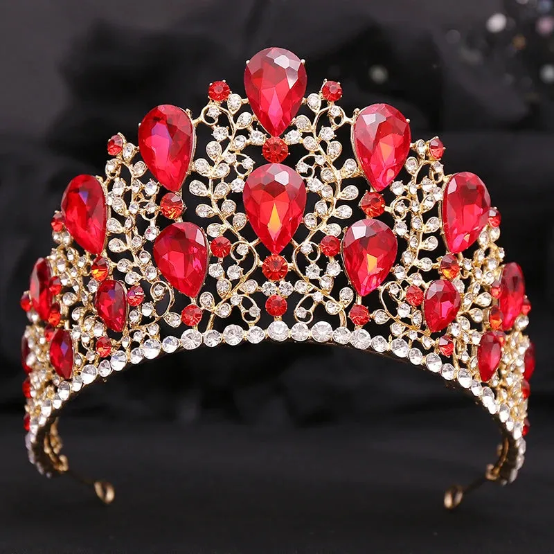 Classic Crystal Tiaras and Crowns Pageant Party Prom Wedding Hair Jewelry Accessory