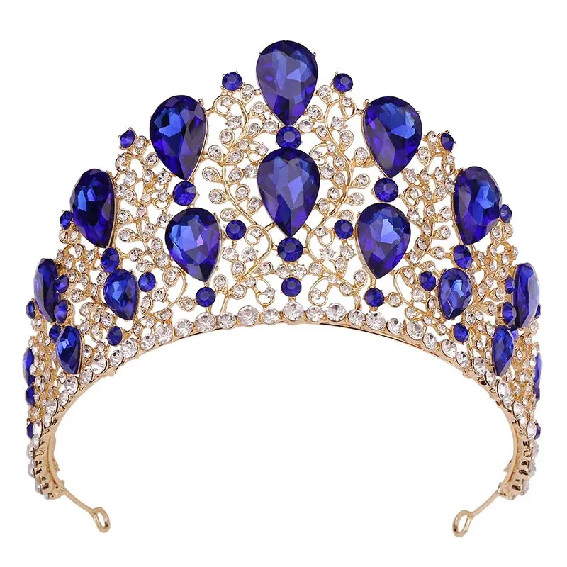 Classic Crystal Tiaras and Crowns Pageant Party Prom Wedding Hair Jewelry Accessory