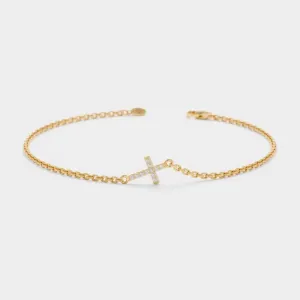 Dainty Cross Bracelet