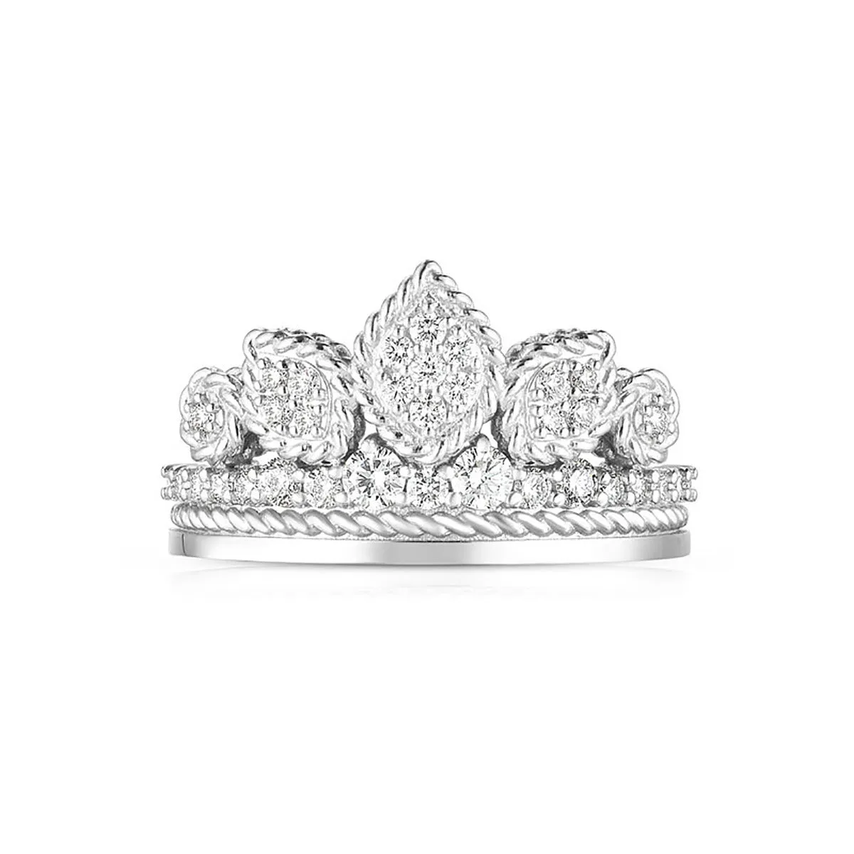 Disney Cinderella Diamond Tiara Ring