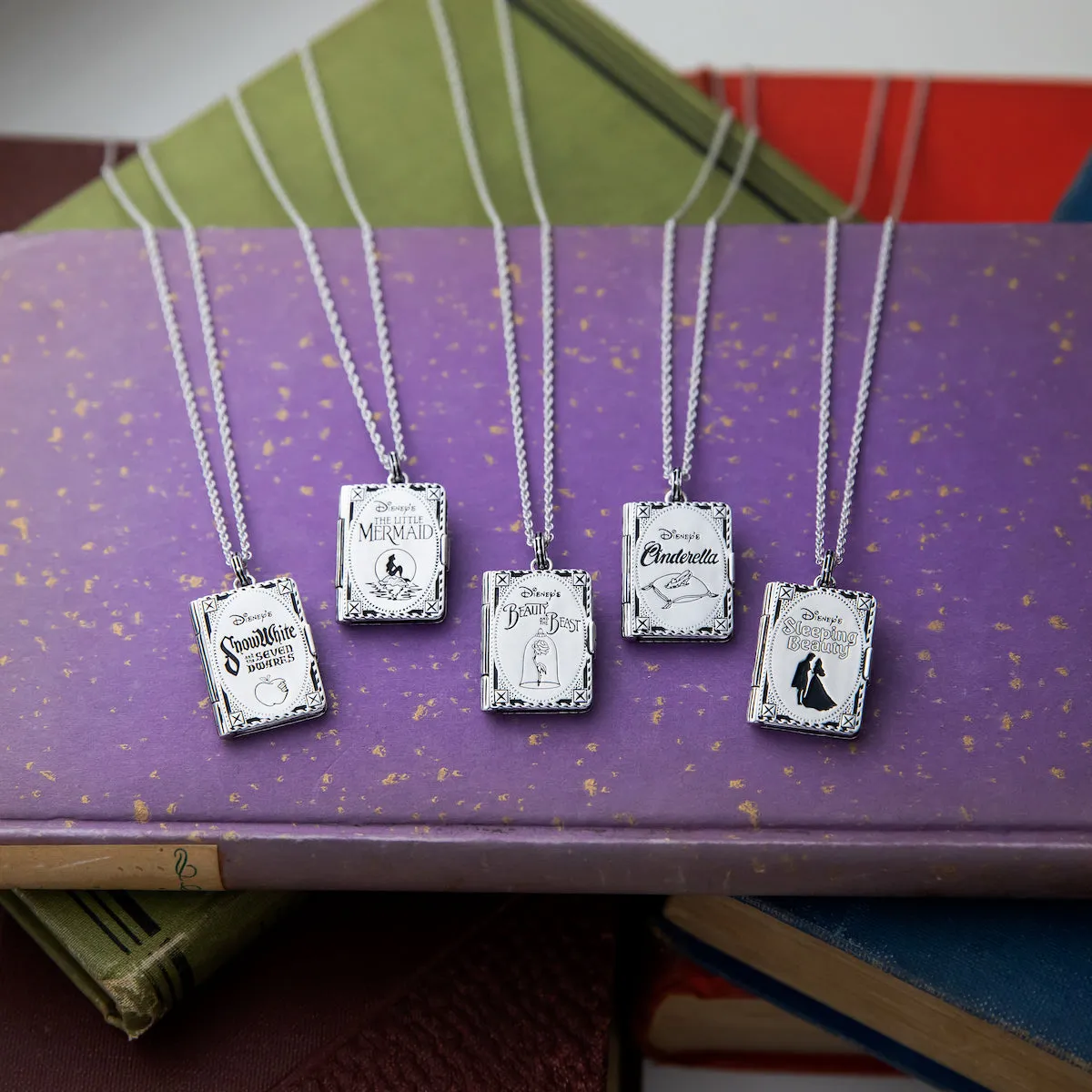 Disney X RockLove BEAUTY AND THE BEAST Storybook Pendant
