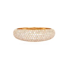 Dome Beautiful Diamond Ring