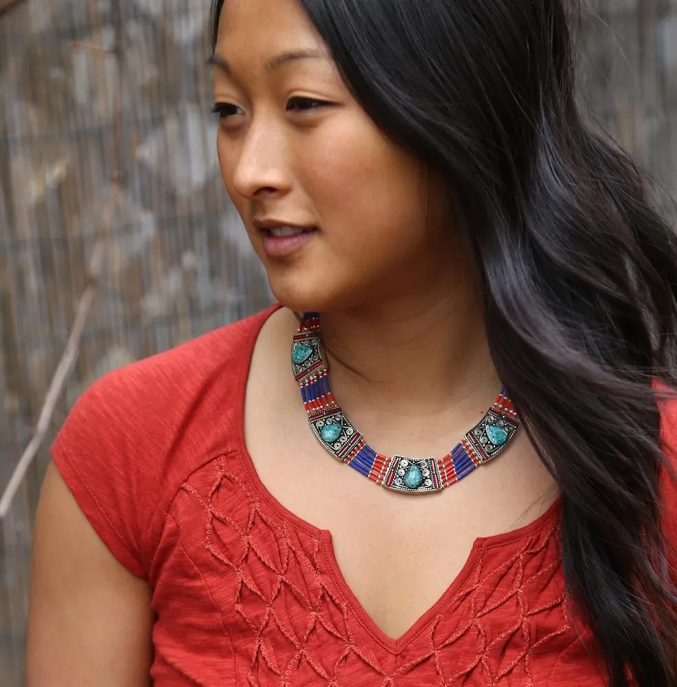 Extraoridinary Karma Dolma Tibetan Necklace