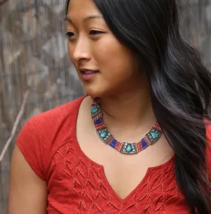 Extraoridinary Karma Dolma Tibetan Necklace