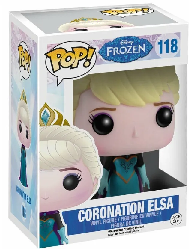 FUNKO POP! DISNEY FROZEN ELSA CORONATION #118 VINYL FIGURE