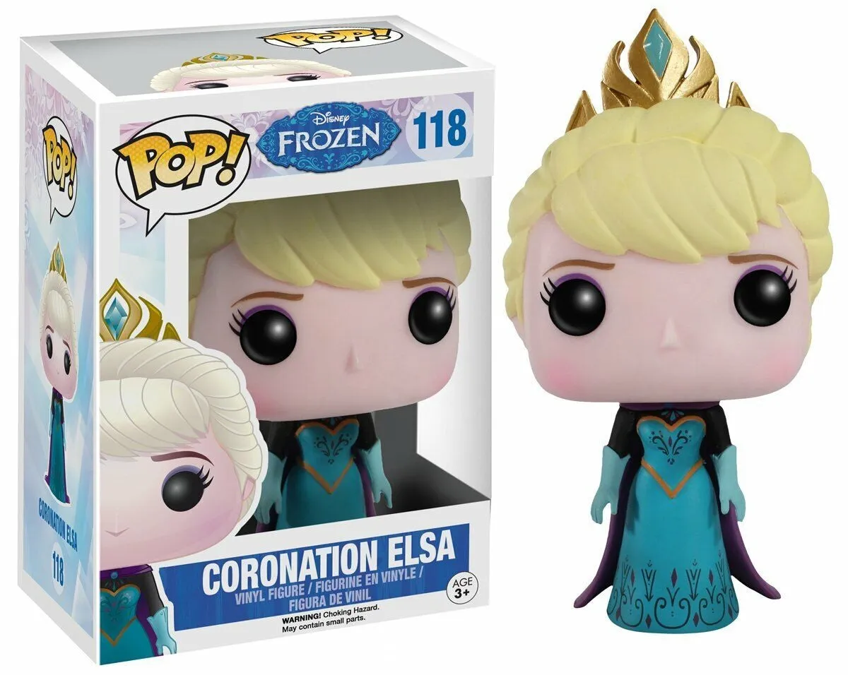 FUNKO POP! DISNEY FROZEN ELSA CORONATION #118 VINYL FIGURE