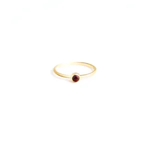 Garnet Mano Ring