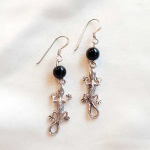 Gecko Earrings