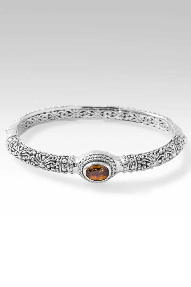 Harmony Bangle™ in Cognac Zircon