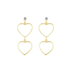 Heartbreaker Earrings - Gold