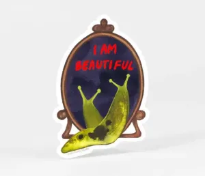 I Am Beautiful Sticker