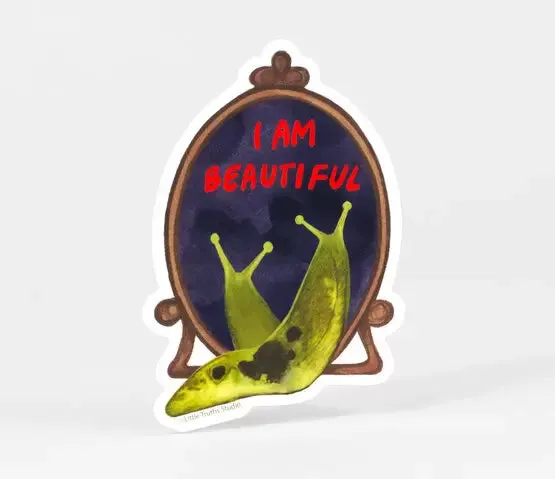 I Am Beautiful Sticker