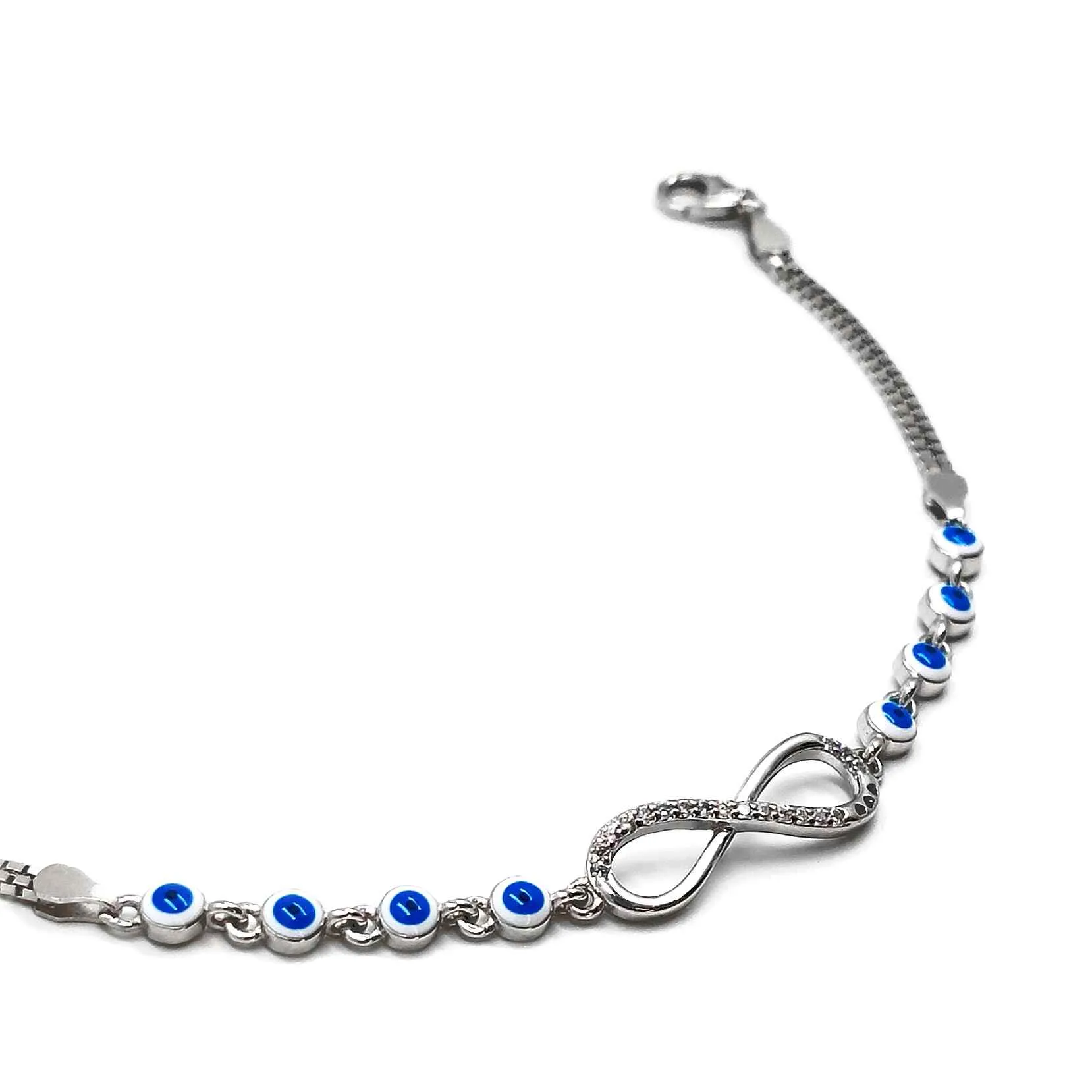 Infinity Evil Eye Bracelet