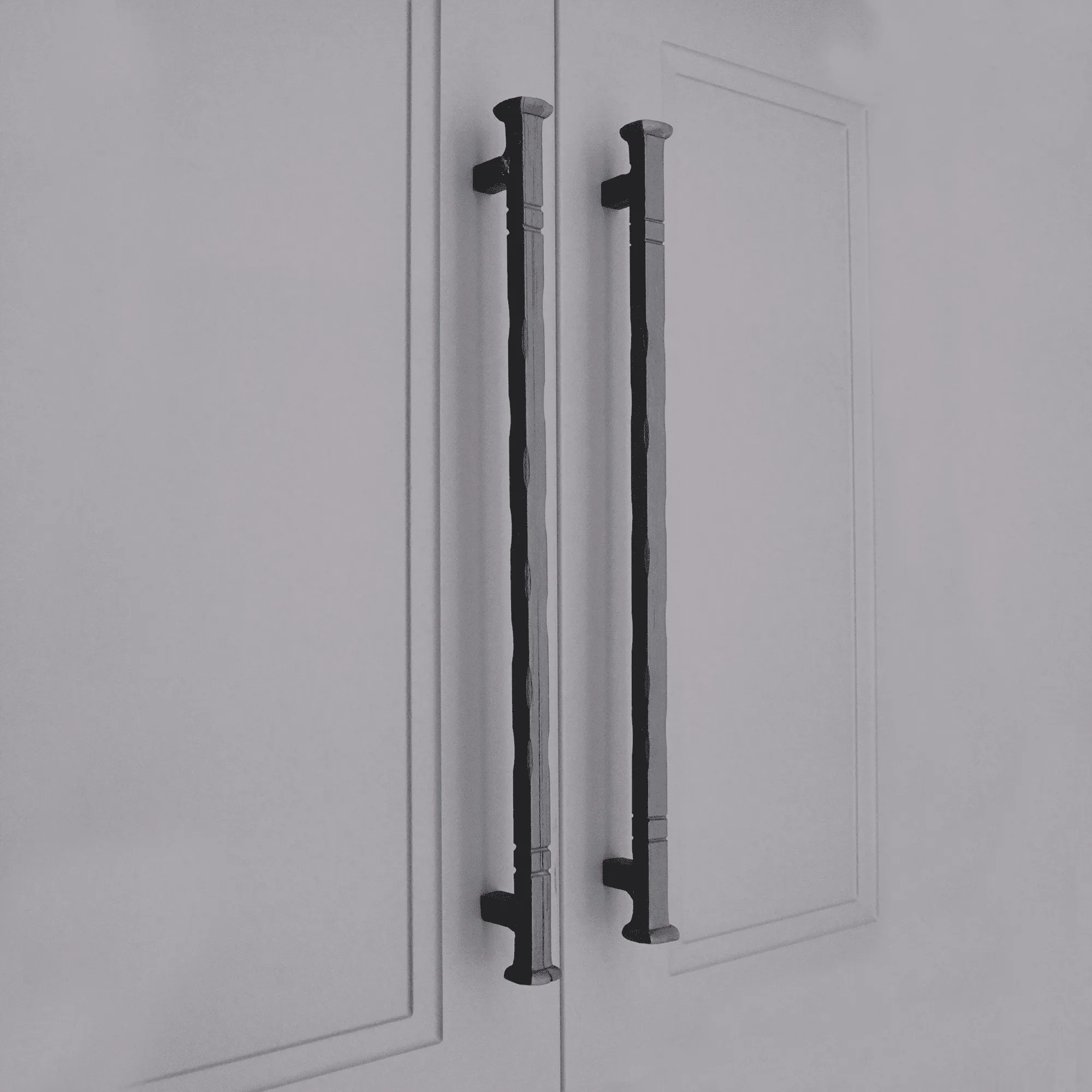 Jade Pull Handle Large Matt Black