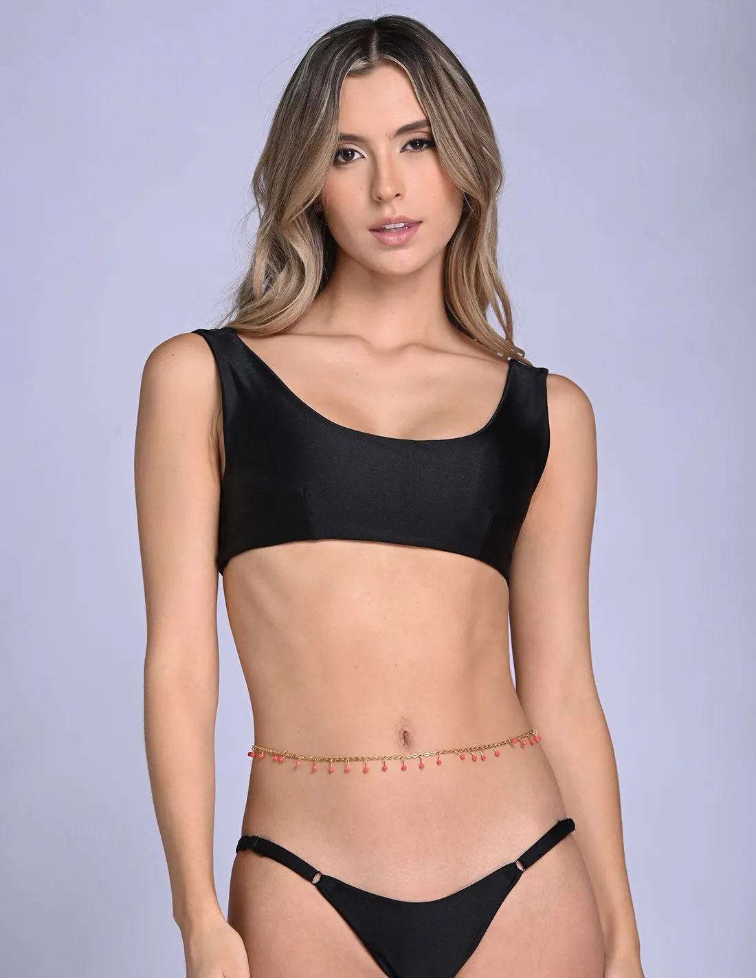 Ladybird Body Chain Coral