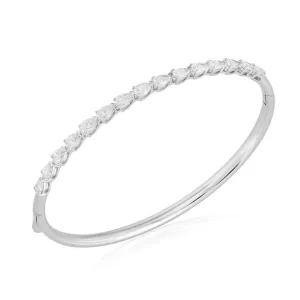Linear Beautiful Bangle Bracelet