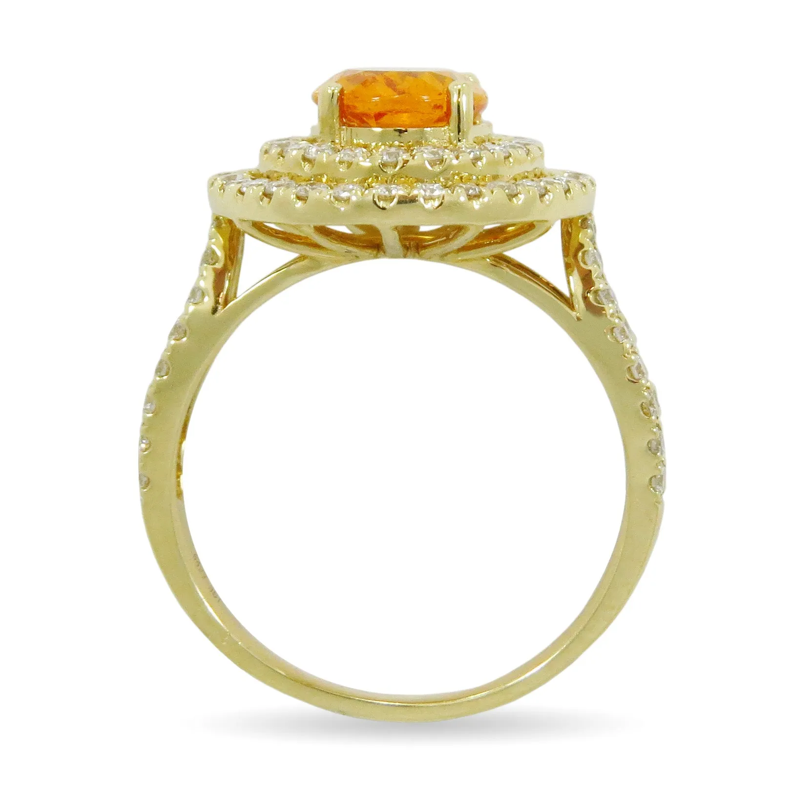 Mandarin Garnet Ring