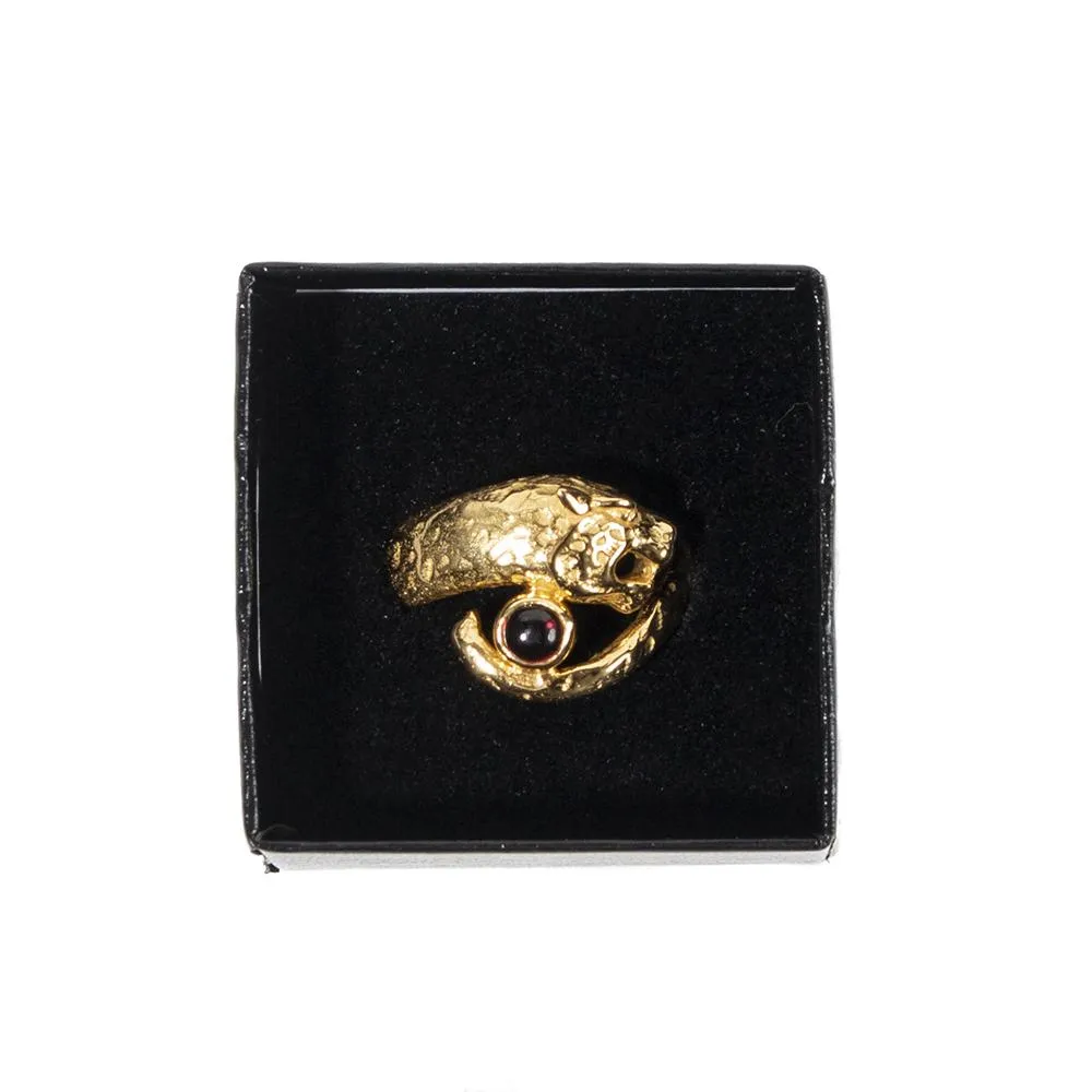 MAPLE Big Cat Ring / 14K Gold
