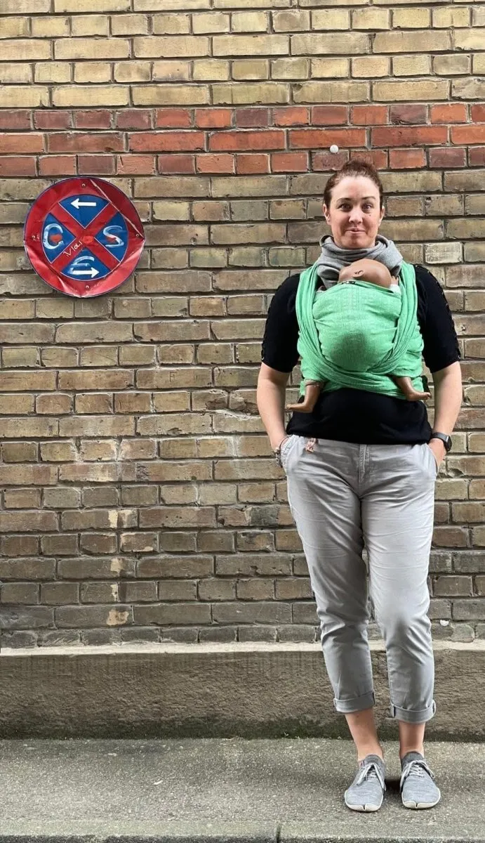 Marta Peridot Woven Wrap by Didymos