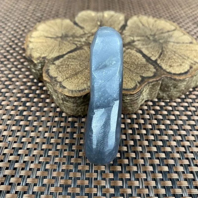 Natural Hetian Jade Rough Nephrite Raw (75g,6.7X2.9X1.7cm)