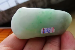 Natural Jade Rough Jadeite Raw (108g,6.9X3.9X2.4cm)