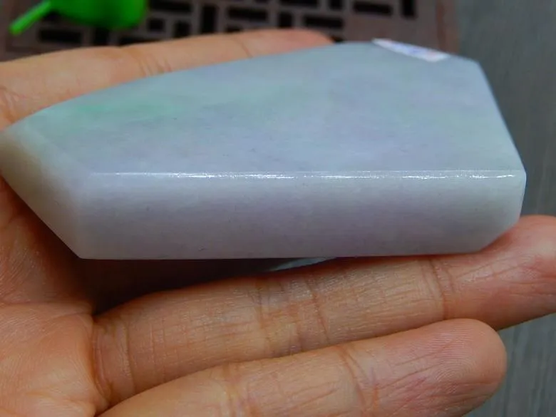 Natural Jade Rough Jadeite Raw (110g, 80X52X12mm)