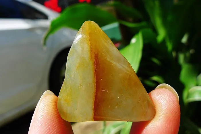 Natural Jade Rough Jadeite Raw (11.5g,3.1X2.8X0.8cm)