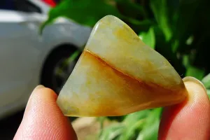 Natural Jade Rough Jadeite Raw (11.5g,3.1X2.8X0.8cm)