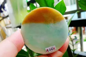 Natural Jade Rough Jadeite Raw (118g,5.5X1.55cm)