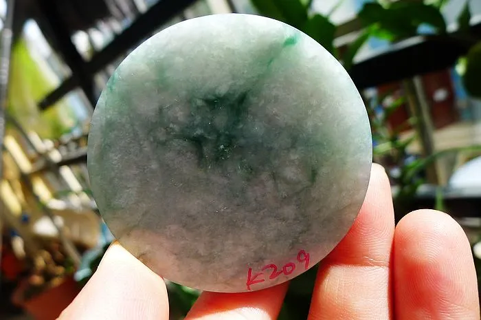 Natural Jade Rough Jadeite Raw (129g,5.3x1.77cm)