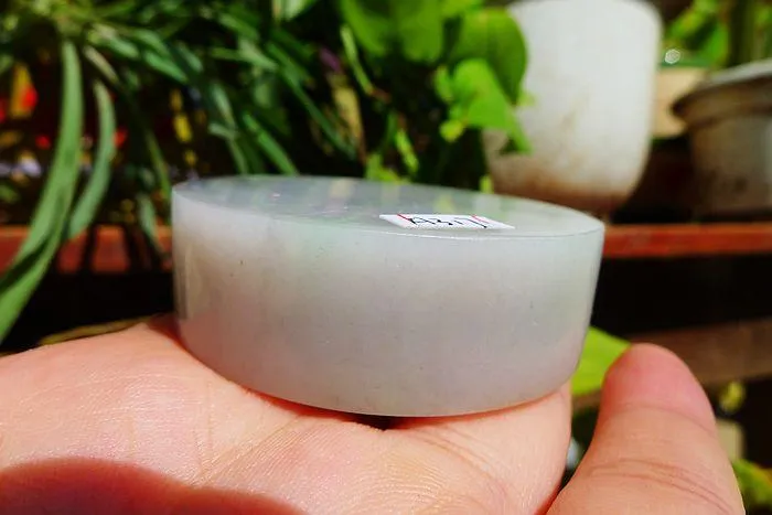 Natural Jade Rough Jadeite Raw (131g,5.4X1.7cm)