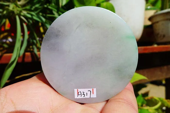 Natural Jade Rough Jadeite Raw (131g,5.4X1.7cm)
