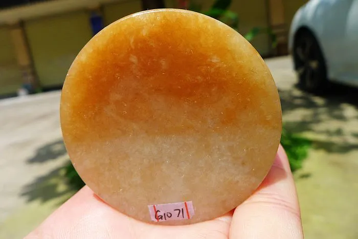 Natural Jade Rough Jadeite Raw (145g,5.55X5.55X1.8cm)